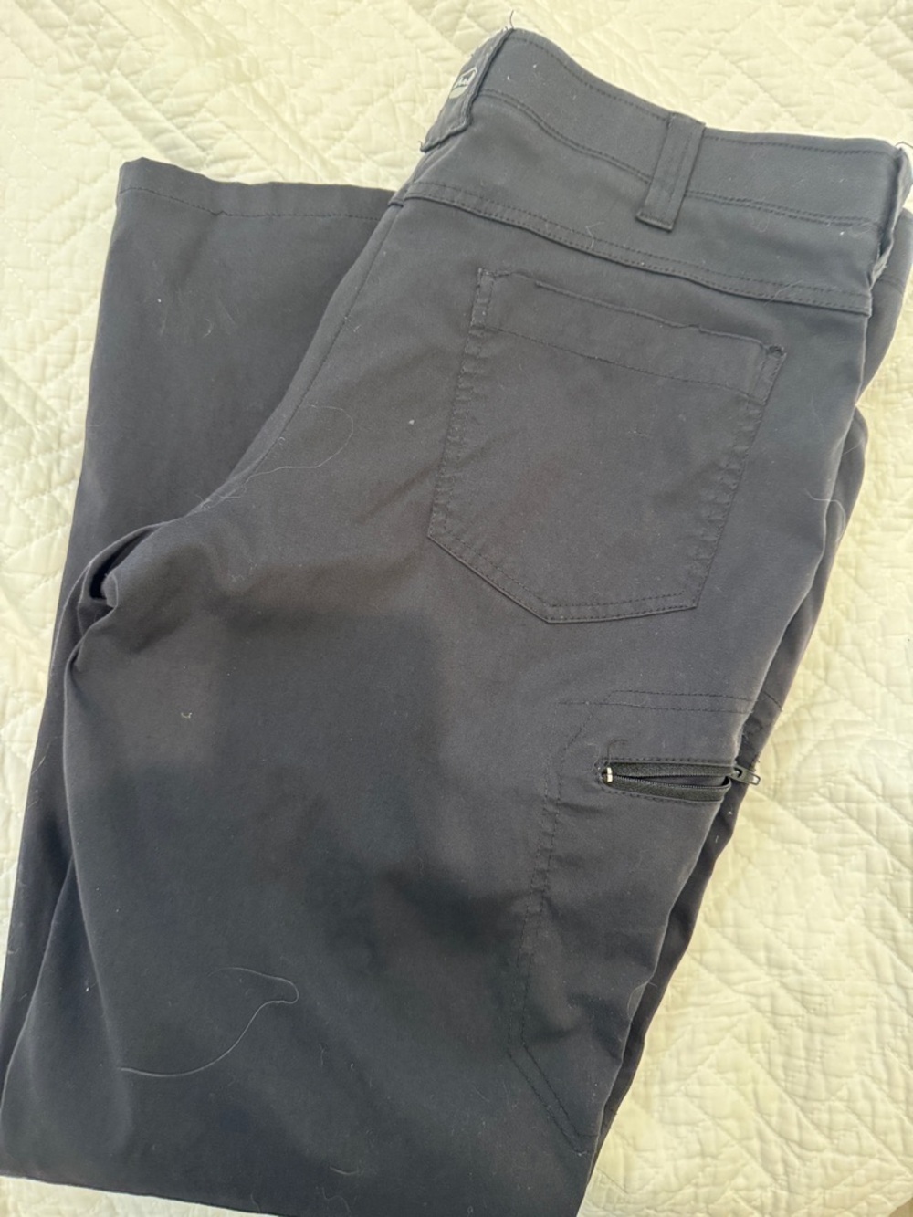 Wrangler Black Cargo Work Pants